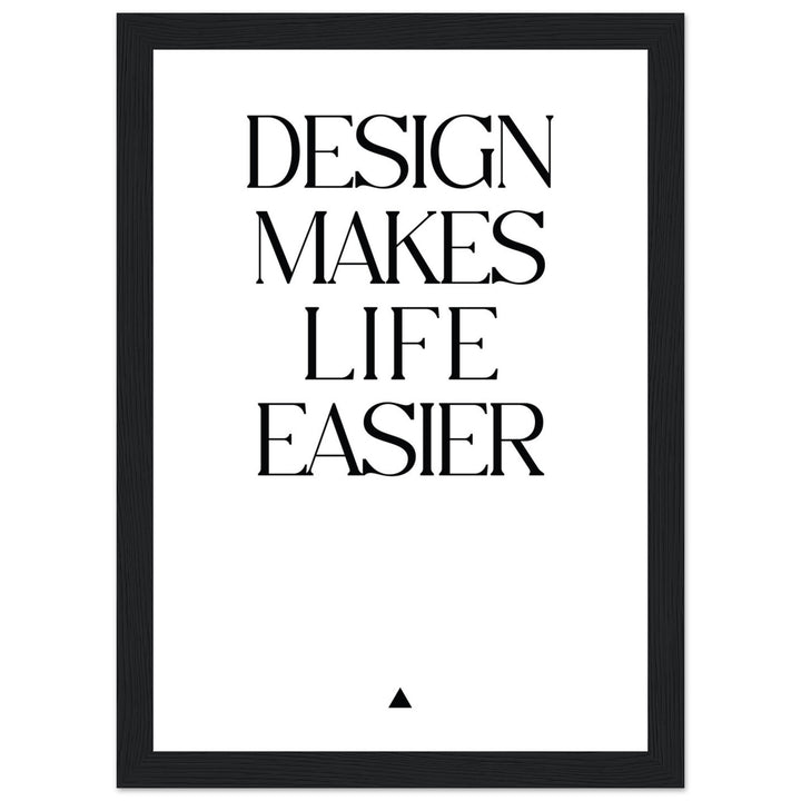 Premium Matte Paper Wooden Framed Poster