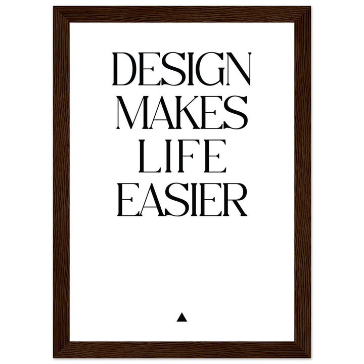 Premium Matte Paper Wooden Framed Poster