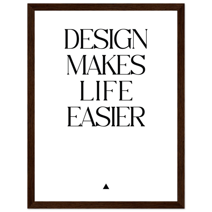 Premium Matte Paper Wooden Framed Poster