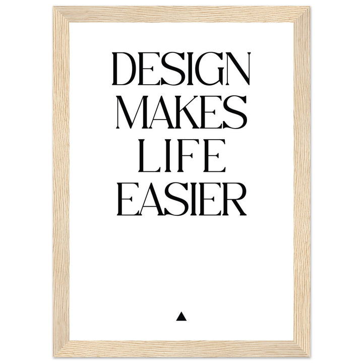 Premium Matte Paper Wooden Framed Poster