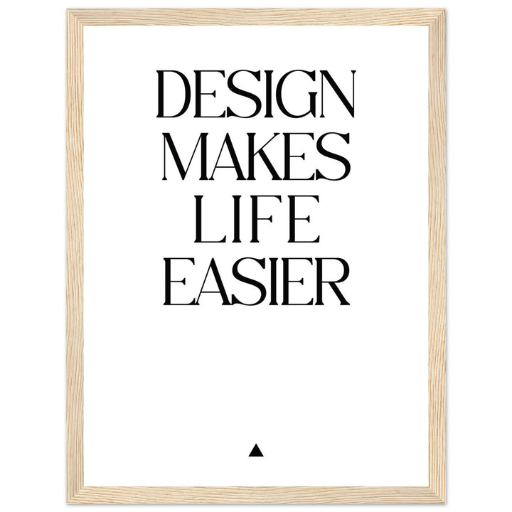 Premium Matte Paper Wooden Framed Poster