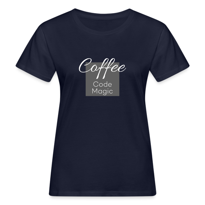 Women's Organic T-Shirt - navy