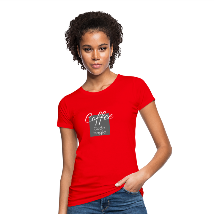 Women's Organic T-Shirt - red