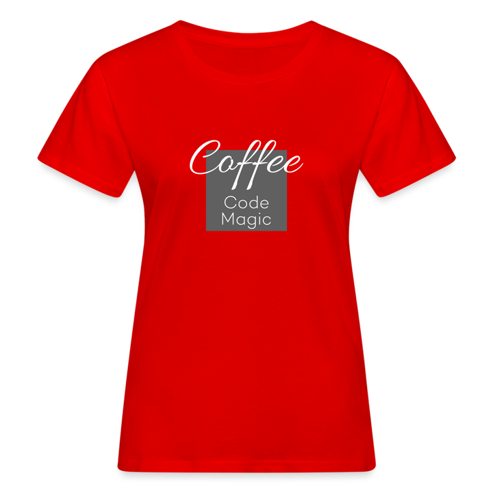 Women's Organic T-Shirt - red