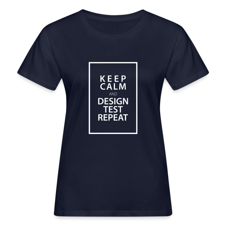 Women's Organic T-Shirt - navy