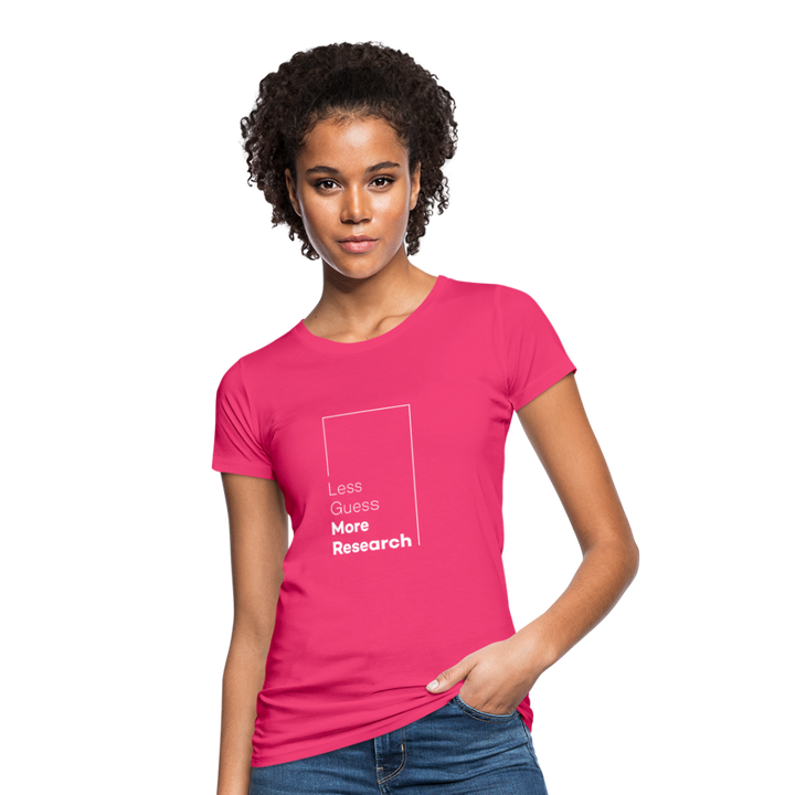 Women's Organic T-Shirt - neon pink