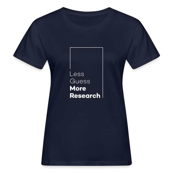 Women's Organic T-Shirt - navy