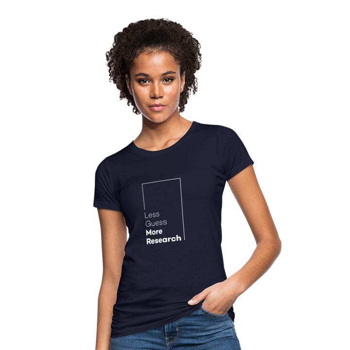 Women's Organic T-Shirt - navy