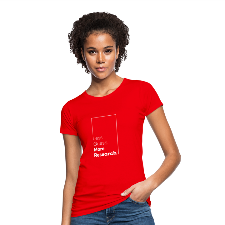 Women's Organic T-Shirt - red