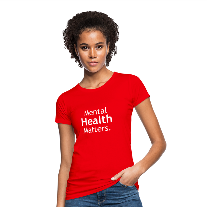 Women's Organic T-Shirt - red