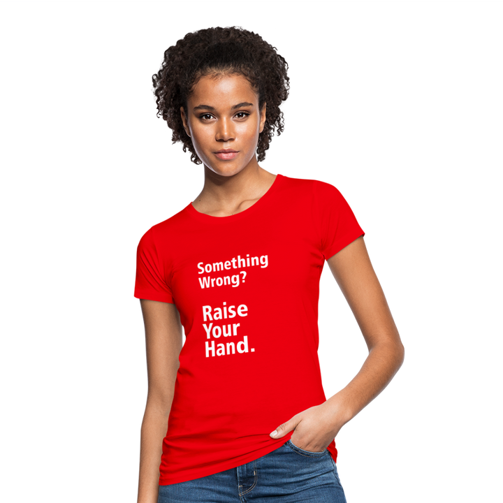 Women's Organic T-Shirt - red