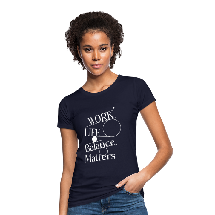 Women's Organic T-Shirt - navy