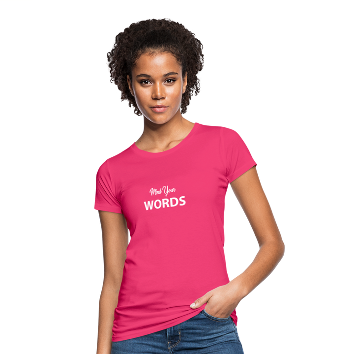 Women's Organic T-Shirt - neon pink