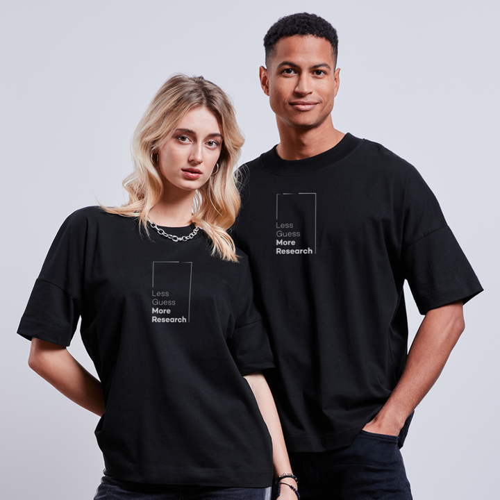 Stanley/Stella BLASTER unisex oversize organic T-shirt - black