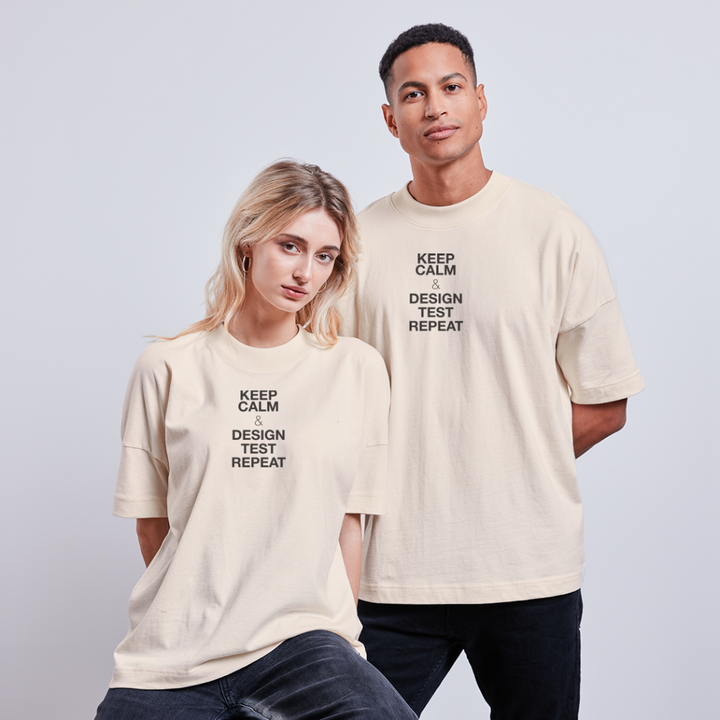 Stanley/Stella BLASTER unisex oversize organic T-shirt - natural raw