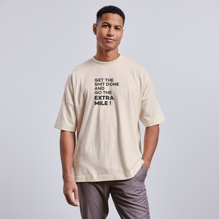 Stanley/Stella BLASTER unisex oversize organic T-shirt - natural raw